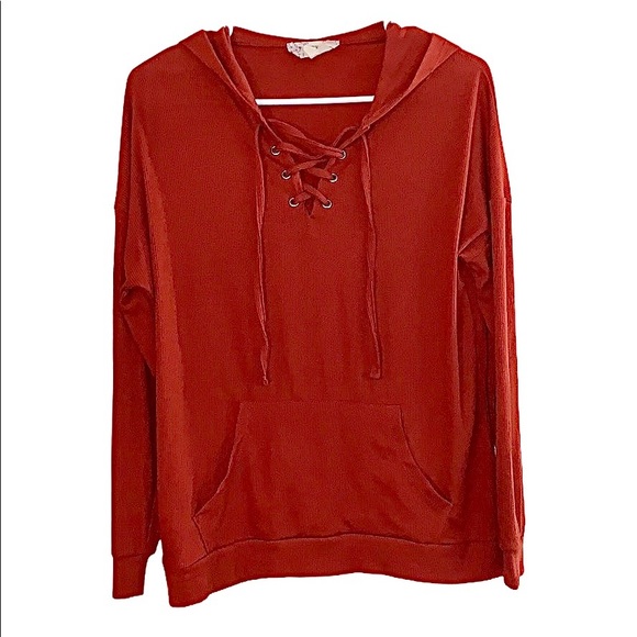 FINAL SALE - Pink Republic Hooded Long Sleeve